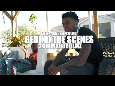 Reese Youngn - freestyling behind the scenes w/ Rambo x Dan'son x Ace
