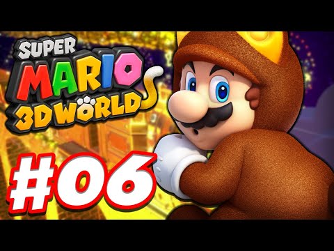Super Mario 3D World - Part 6 - World 5 100% (Nintendo Switch Gameplay Walkthrough)