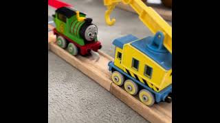 Thomas and the T-Rex!