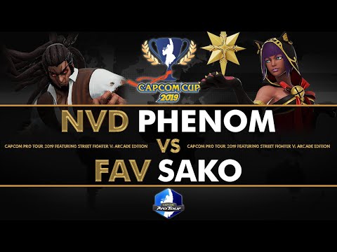 NVD Phenom vs FAV sako - Capcom Cup 2019 Winners Round of 32 - CPT 2019