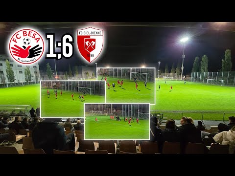 Biel vermiesst die Sensation von Besa "FC Besa vs FC Biel/Bienne  Stadionvlog" (13.09.2024)