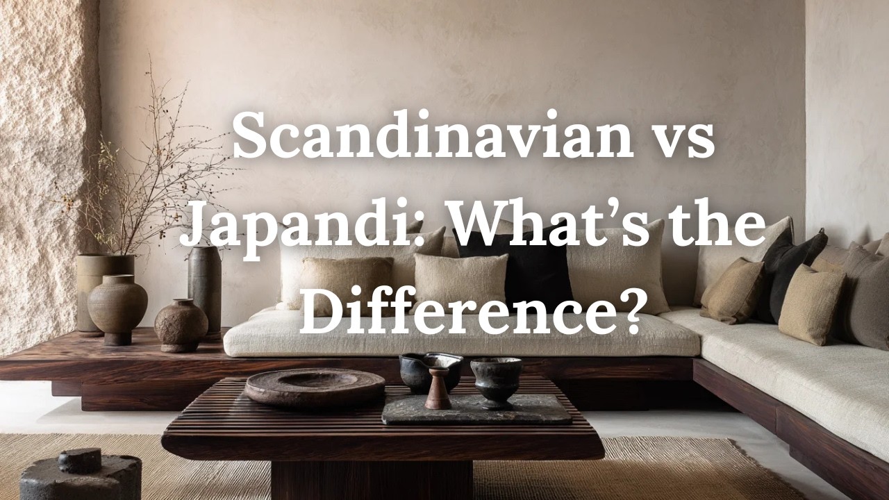 Scandinavian vs Japandi: What's the difference?
