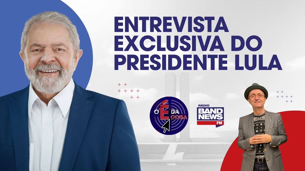 Lula dá entrevista exclusiva a Reinaldo Azevedo; assista - O É da Coisa  - 02/03/2023
