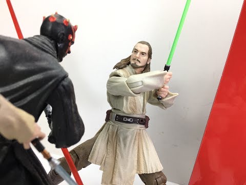 Star Wars Black Series 6 Inch Qui Gon Jinn Chefatron Review