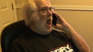 Angry Grandpa Calls Dish Network!