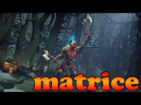 Dota 2 - matrice Plays Troll Warlord vol 1# - Ranked Match Gameplay