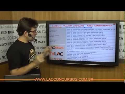 Concurso para TRT ES 2013 - Tribunal Regional do Trabalho 17ª Região