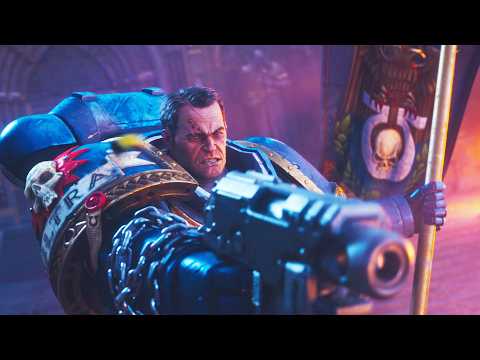 Warhammer 40K Space Marine 2 - Defend the Banner Scene (4K)