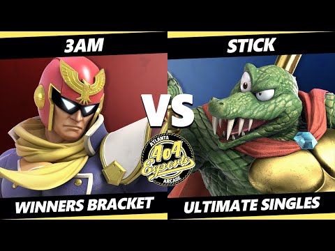 4o4 Smash Night 24 - 3AM (Captain Falcon, Greninja) Vs. Stick (K Rool) SSBU Ultimate Tournament