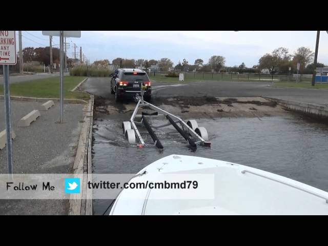 How to Trailer a boat out of the water