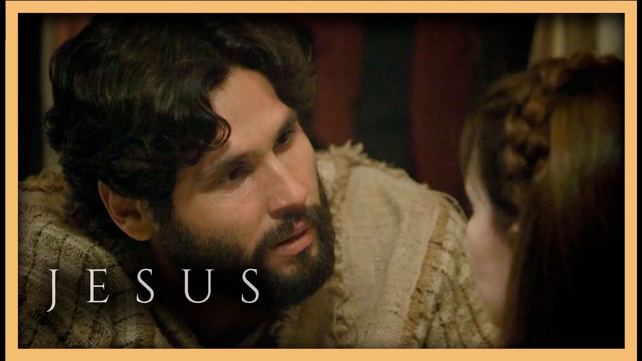 Adela lava os pés de Jesus e recebe o perdão | NOVELA JESUS