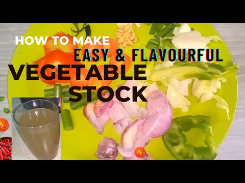 How to Vegetable Stock |Easy Vegetable Stock recipe Ama Ghar Rosei o Bagicha ( Sima )