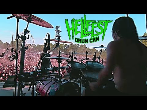 FRANKY COSTANZA DAGOBA HELLFEST DRUMCAM Black Smokers