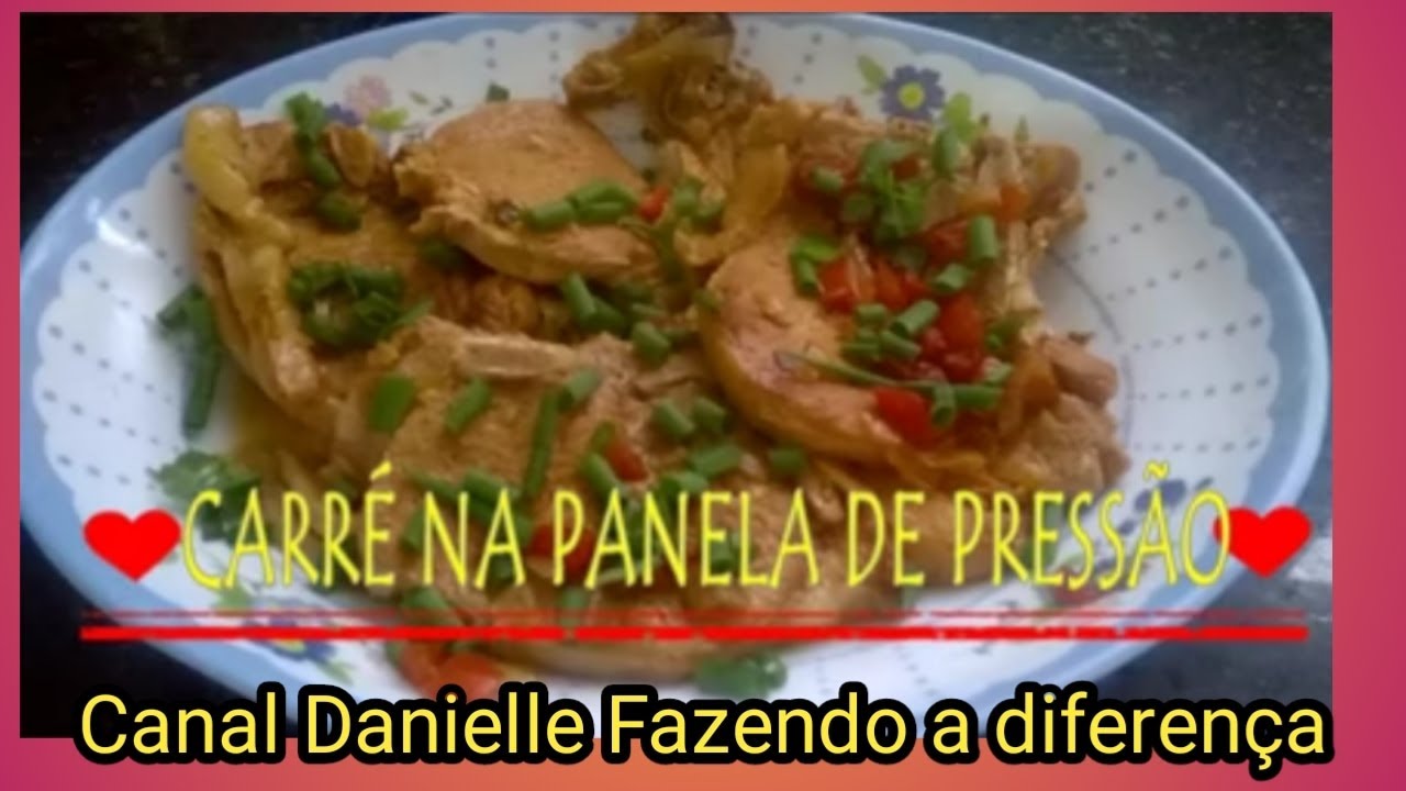 CARRÉ NA PANELA DE PRESSÃO