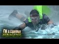 Jake Slides To Victory In The Celebrity Cyclone I M A Celebrity Get Me Out Of Here