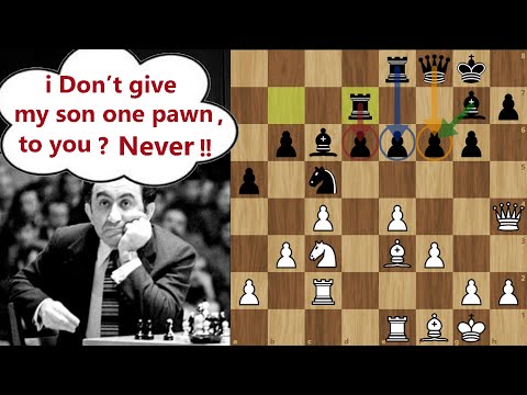 The Most Defensive Player In The Chess History / Tigran V. PETROSIAN vs. Paul KERES - 1959