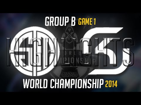 Team Solomid vs SK Gaming Highlights S4 Worlds | TSM vs SK LoL S4 World Championship 2014 G1