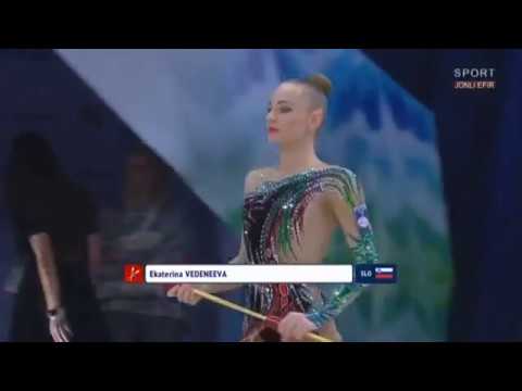 2019.04.20 Ташкент - Vedeneeva Ekaterina 🇸🇰SLO - Булавы 18,900 - World Cup Tashkent 2019