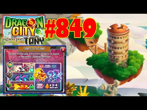 Dragon City "Capítulo 849 - Cataclismo: Isla Torre Cataclismo" por Tony