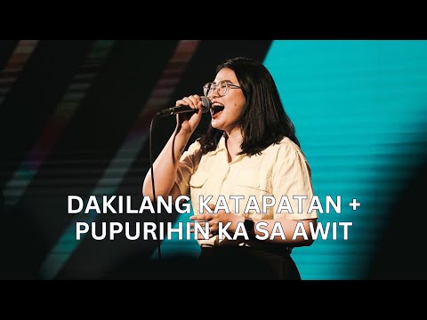 Dakilang Katapatan + Diyos ka sa Amin + Pupurihin Ka sa Awit | Live Worship