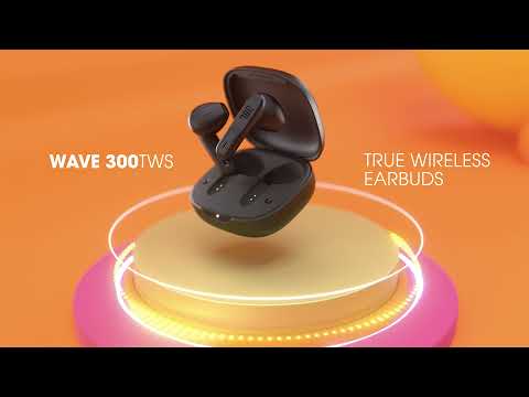 JBL Wave 300 TWS, 26Hr Playtime, Open-Ear Design, Epic Sound