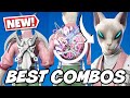 BEST COMBOS WITH *NEW* AZUKI SKIN (HANAMI AZUKI STYLE)! - Fortnite