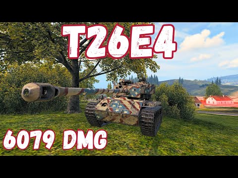 T26E4 Super Pershing - 6079 Damage - Outpost | World of Tanks