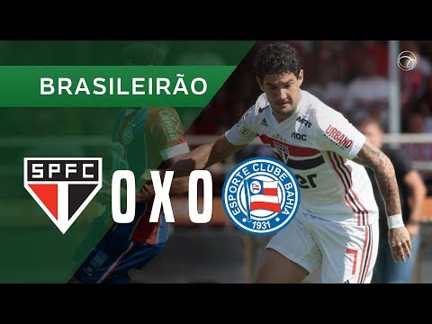 SÃO PAULO 0 X 0 BAHIA - MELHORES MOMENTOS - 19/05 - BRASILEIRÃO 2019