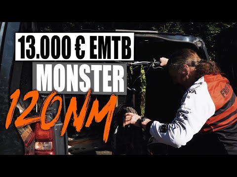 120 NM E MTB Monster -  M1 Sporttechnik Spitzing Bobby root edition Testen am Flowtrail Siegen