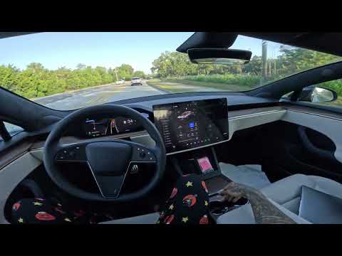 SELF-DRIVING POV: 2026 TESLA MODEL S – FULL AUTOPILOT EXPERIENCE (ASMR)
