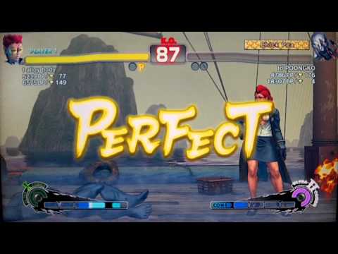SSF4 AE T Alloy Body (C.Viper) vs POONGKO (Seth)