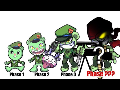 FNF Comparison Phases Battle Flippy VS Matt Friday Night Funkin Animation