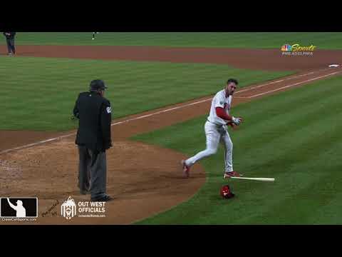 Ejection 028 - Hunter Wendelstedt Ejects Matt Joyce Following Strikeout in Philadelphia