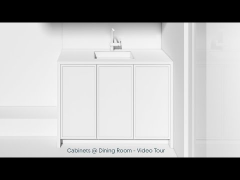 107 & 107.1 Cabinets @ Dining Room - Video Tour - 1st SUB