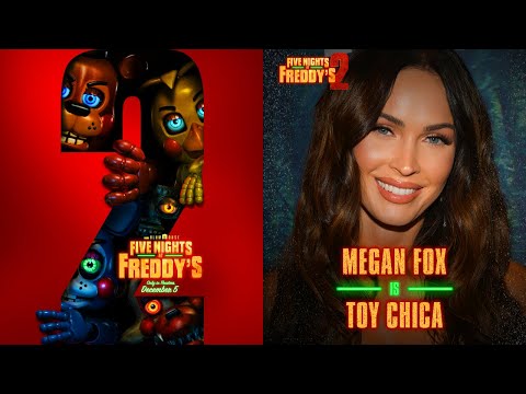 FNAF 2 MOVIE VOICE CAST IS INSANE! (MEGAN FOX & MATPAT?!)