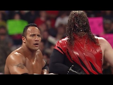 The Rock, Cactus Jack, & Kane Vs Triple H, X-Pac, & The Big Show Part 2 - RAW IS WAR!