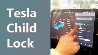 How to turn on Child-Lock on the Tesla Model Y/3