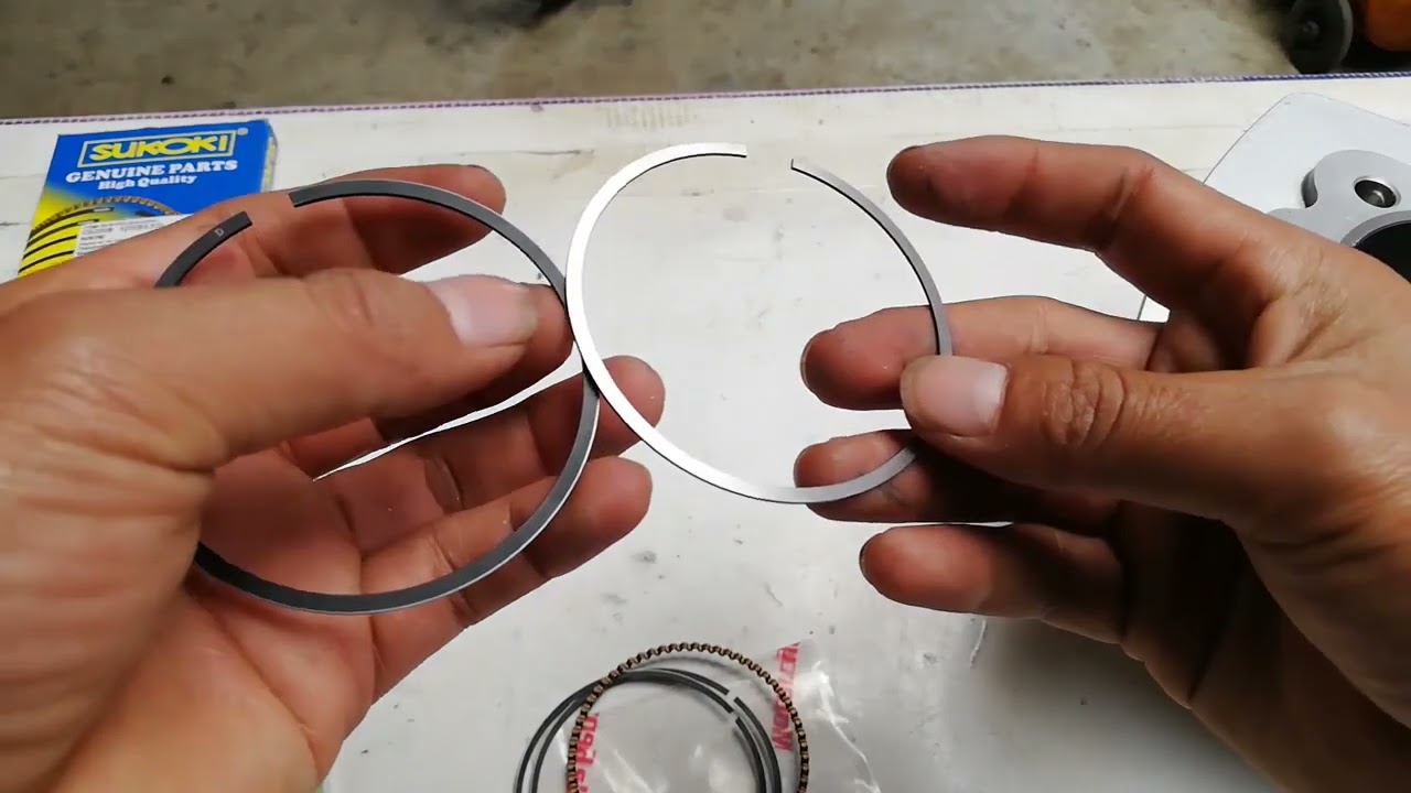 Anillos del motor de moto | letras en caja, CG200 CG125 - 0.25, 0.50 /luz de anillo / ranura 1, 2