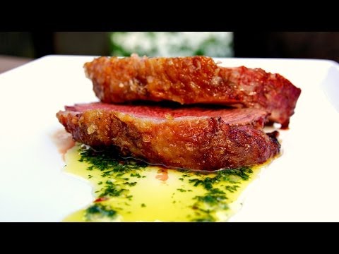 CHIMICHURRI VIDEO RECIPE - churrasco sauce - How To make Chimichurri