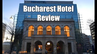 Bucharest hotel review. Novotel City Centre. Top floor suite. 360 Video