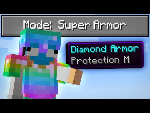 I Made SUPER ARMOR...
