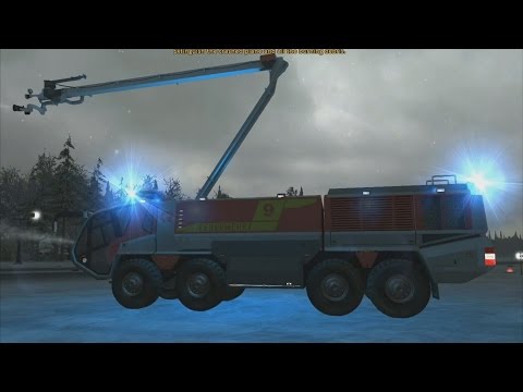 Airport Firefighter Simulator - ARFF Panther in Action!
