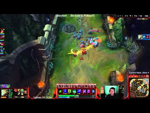 Master Yi outplays Shyvana and Nunu | #LeagueOfLegends (Season 5)