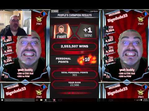 PCC Grind!! Motivation! Watch and Play and GET RANKS!! WWE Supercard #219