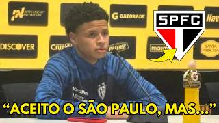 INACREDITAVEL! OLHA OQUE O PATRICK MERCADO FALOU APÓS ACERTO COM O SÃO PAULO! NOTICIAS DO SÃO PAULO