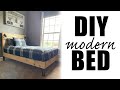 DIY Modern Full Sized Bed