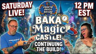 LIVE: Continuing the Baka Magic Castle! 🏰 Come Build With Us!