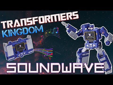 THIS IS SO GOOD! | Transformers Kingdom Core Class SOUNDWAVE Video Review