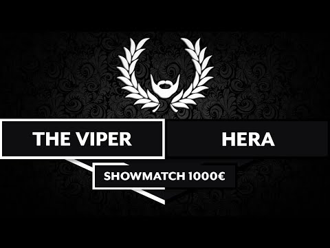 #1 AoE 2 : DE - THE VIPER vs HERA ! 1000€ SHOWMATCH BO7 !