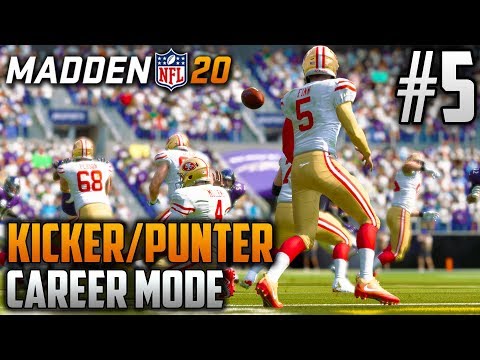 Madden 20 Career Mode | Kicker & Punter Career | EP5 | TRICKERY!